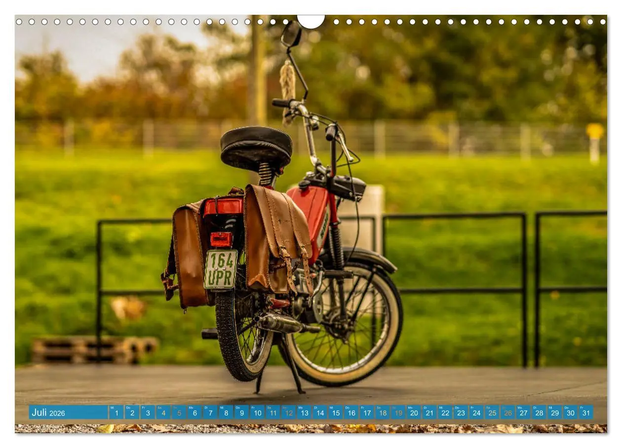 Bild: 9783457331415 | Das Mofa meiner Jugend (Wandkalender 2026 DIN A3 quer), CALVENDO...