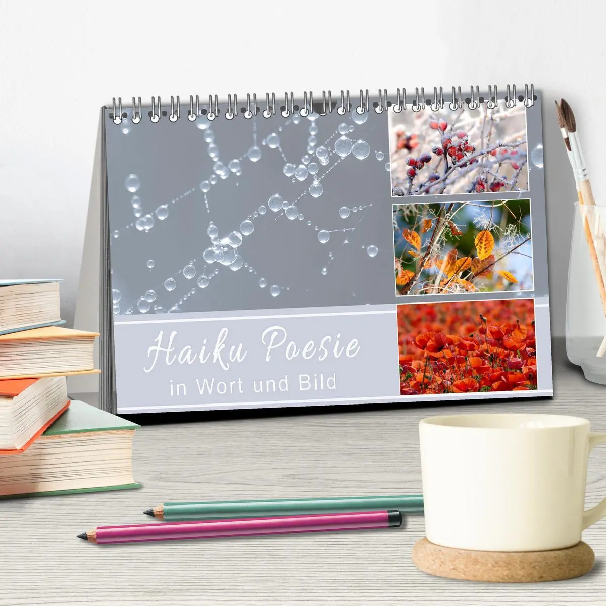 Bild: 9783457401415 | Haiku Poesie in Wort und Bild (Tischkalender 2026 DIN A5 quer),...