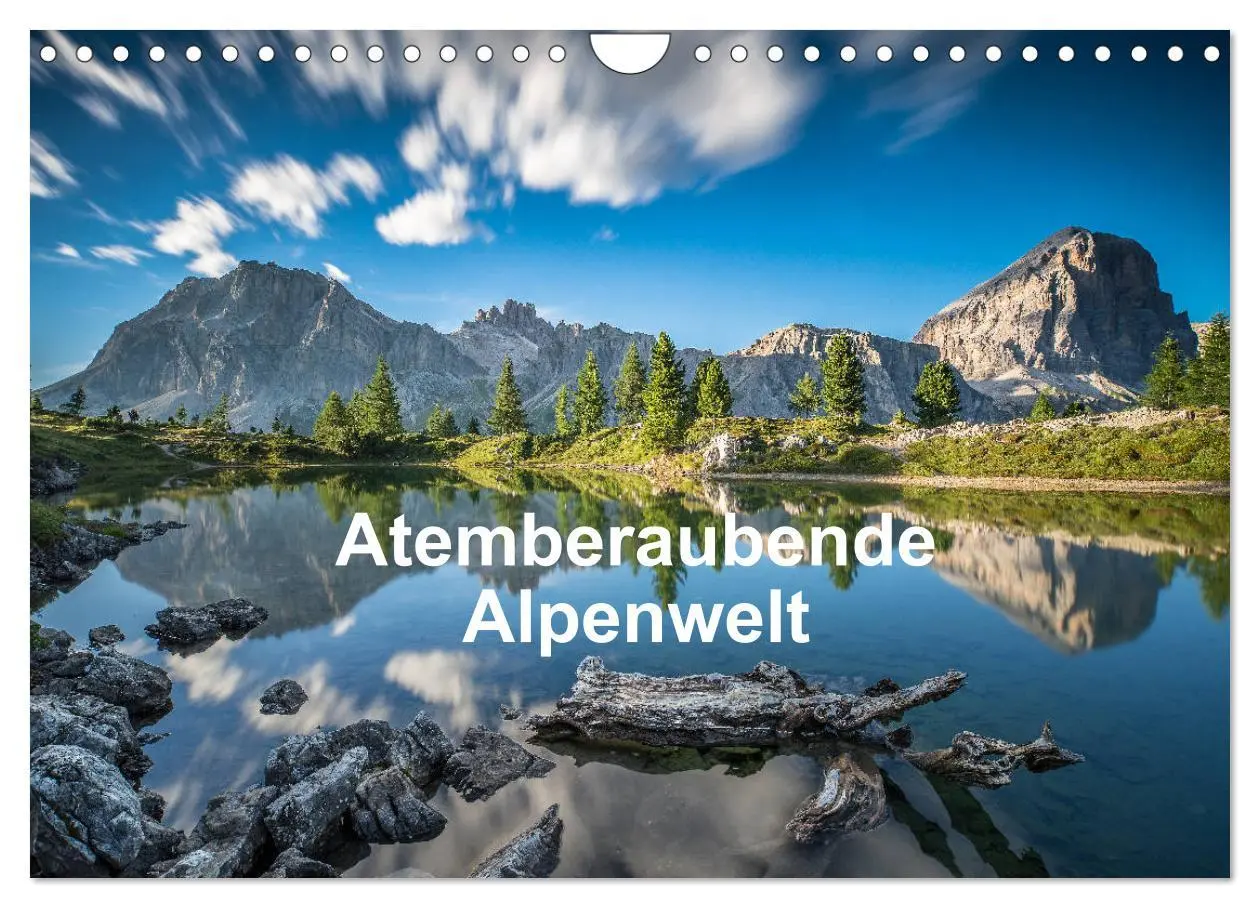 Cover: 9783457881415 | Atemberaubende Alpenwelt (Wandkalender 2026 DIN A4 quer), CALVENDO...