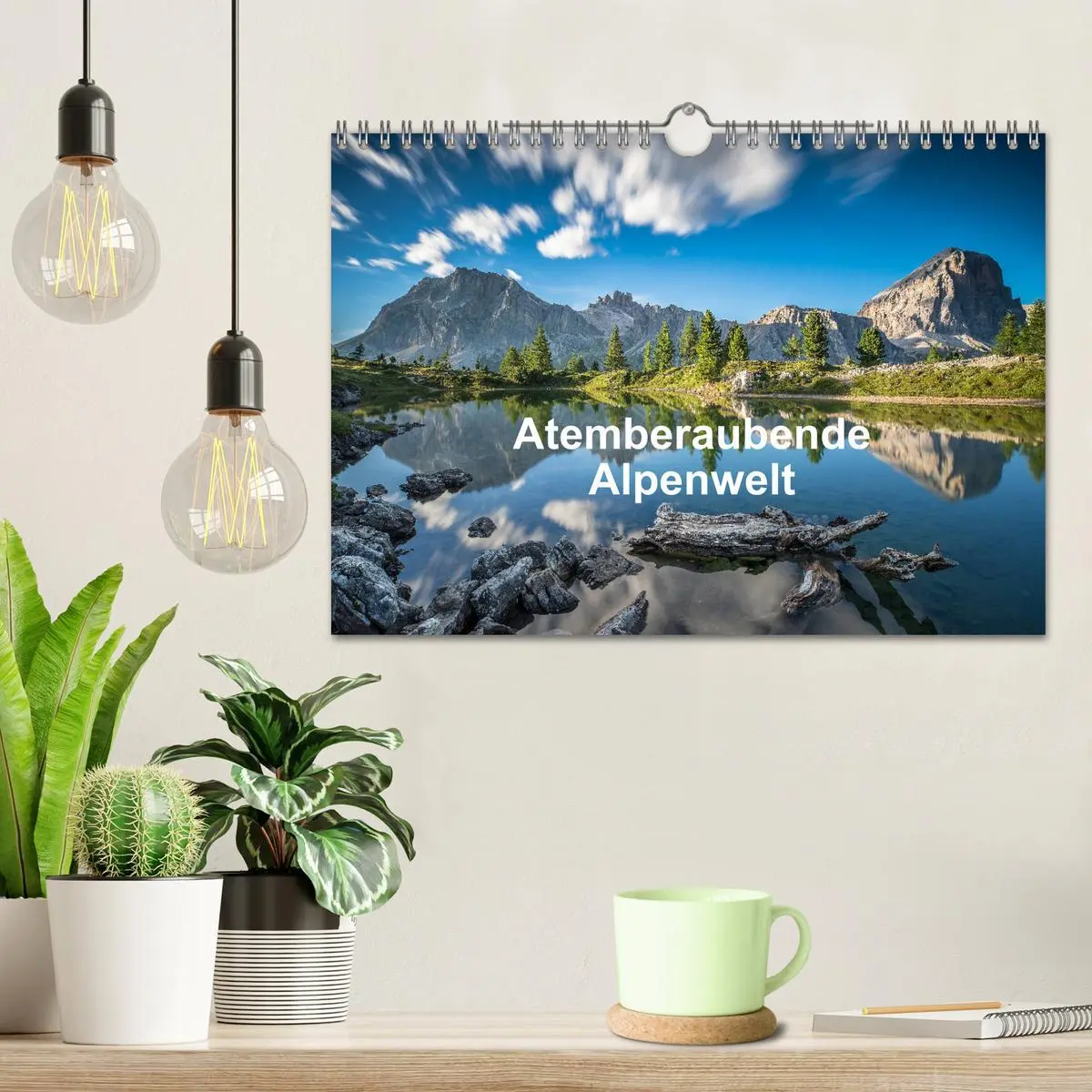 Bild: 9783457881415 | Atemberaubende Alpenwelt (Wandkalender 2026 DIN A4 quer), CALVENDO...