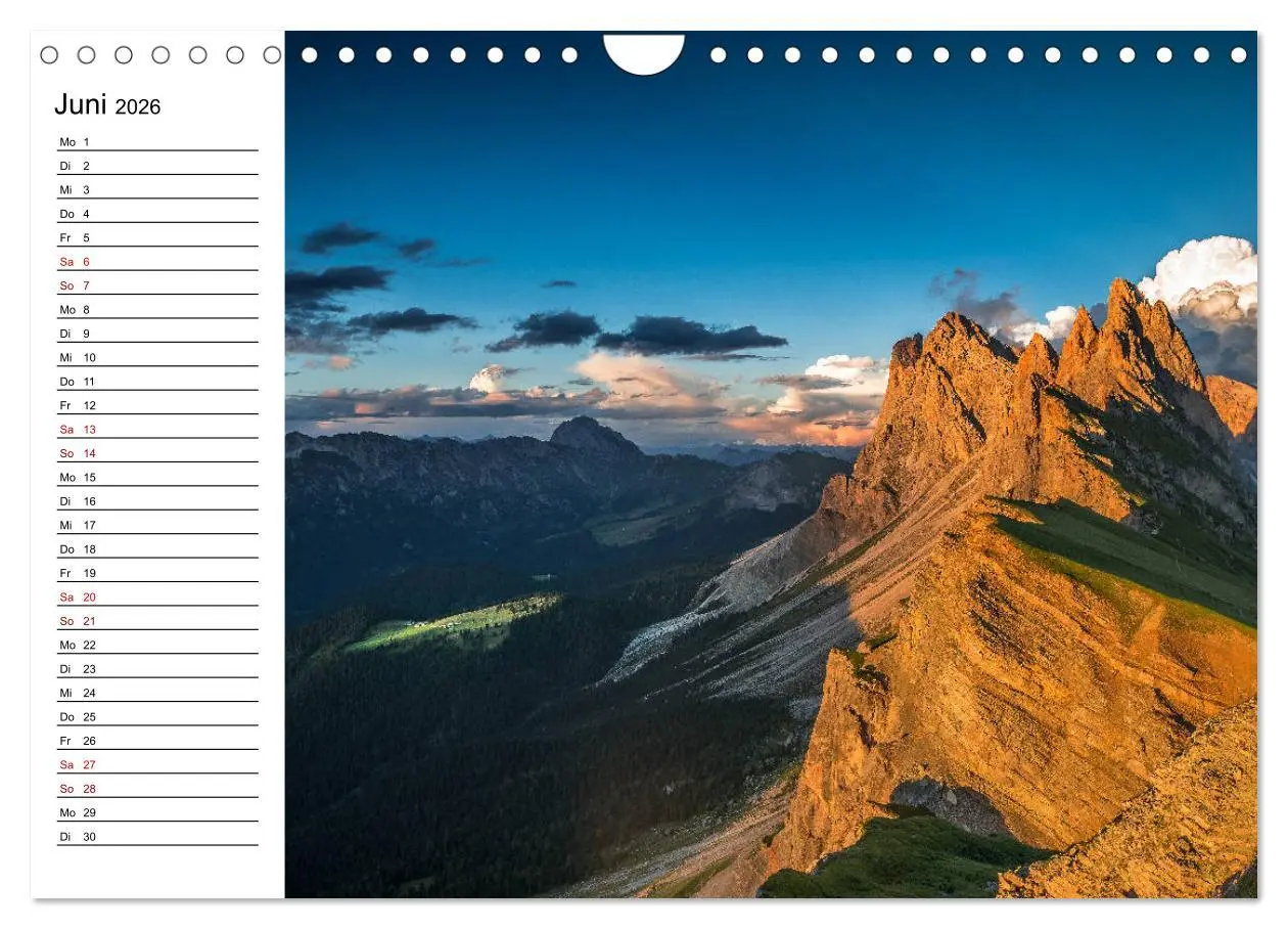 Bild: 9783457881415 | Atemberaubende Alpenwelt (Wandkalender 2026 DIN A4 quer), CALVENDO...