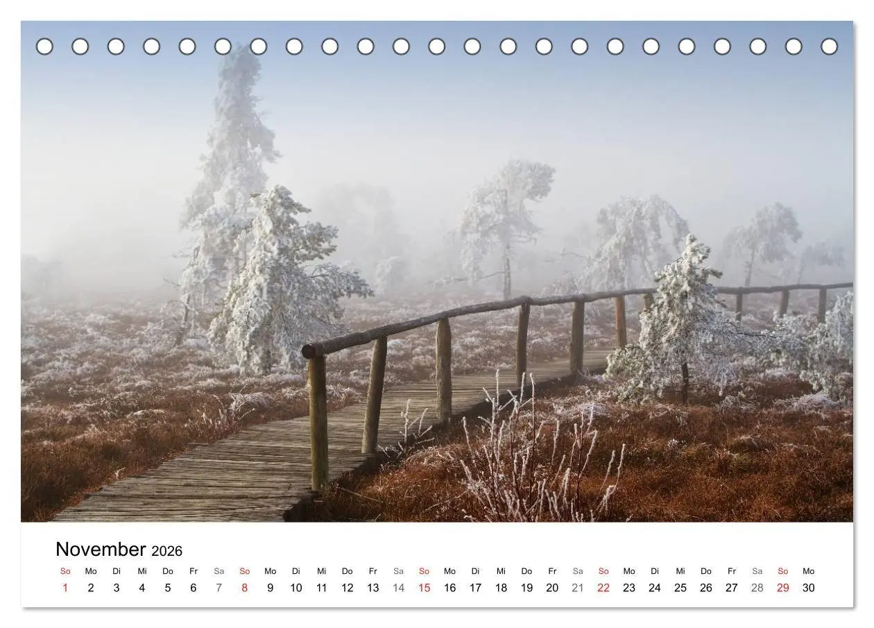 Bild: 9783457951415 | Die Rhön (Tischkalender 2026 DIN A5 quer), CALVENDO Monatskalender