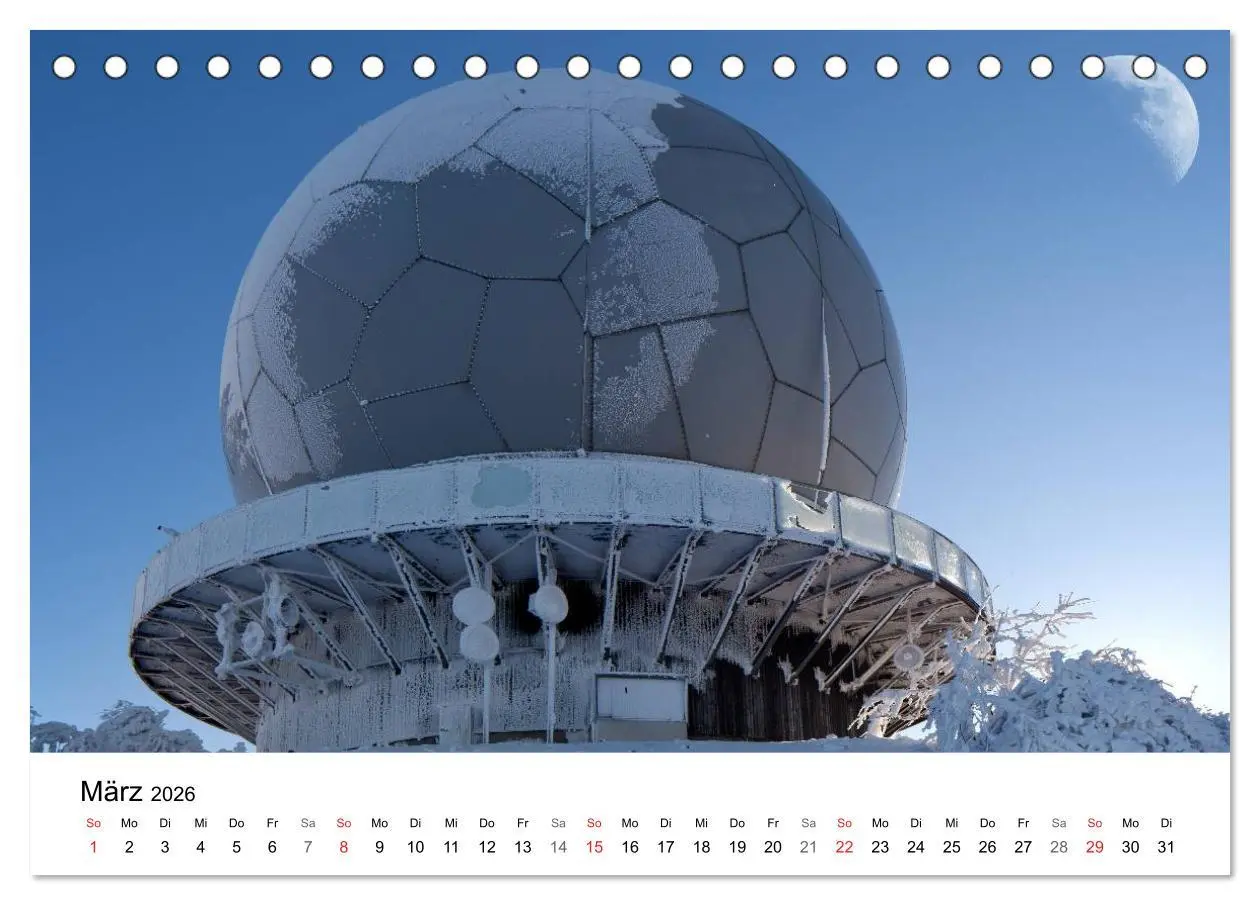 Bild: 9783457951415 | Die Rhön (Tischkalender 2026 DIN A5 quer), CALVENDO Monatskalender
