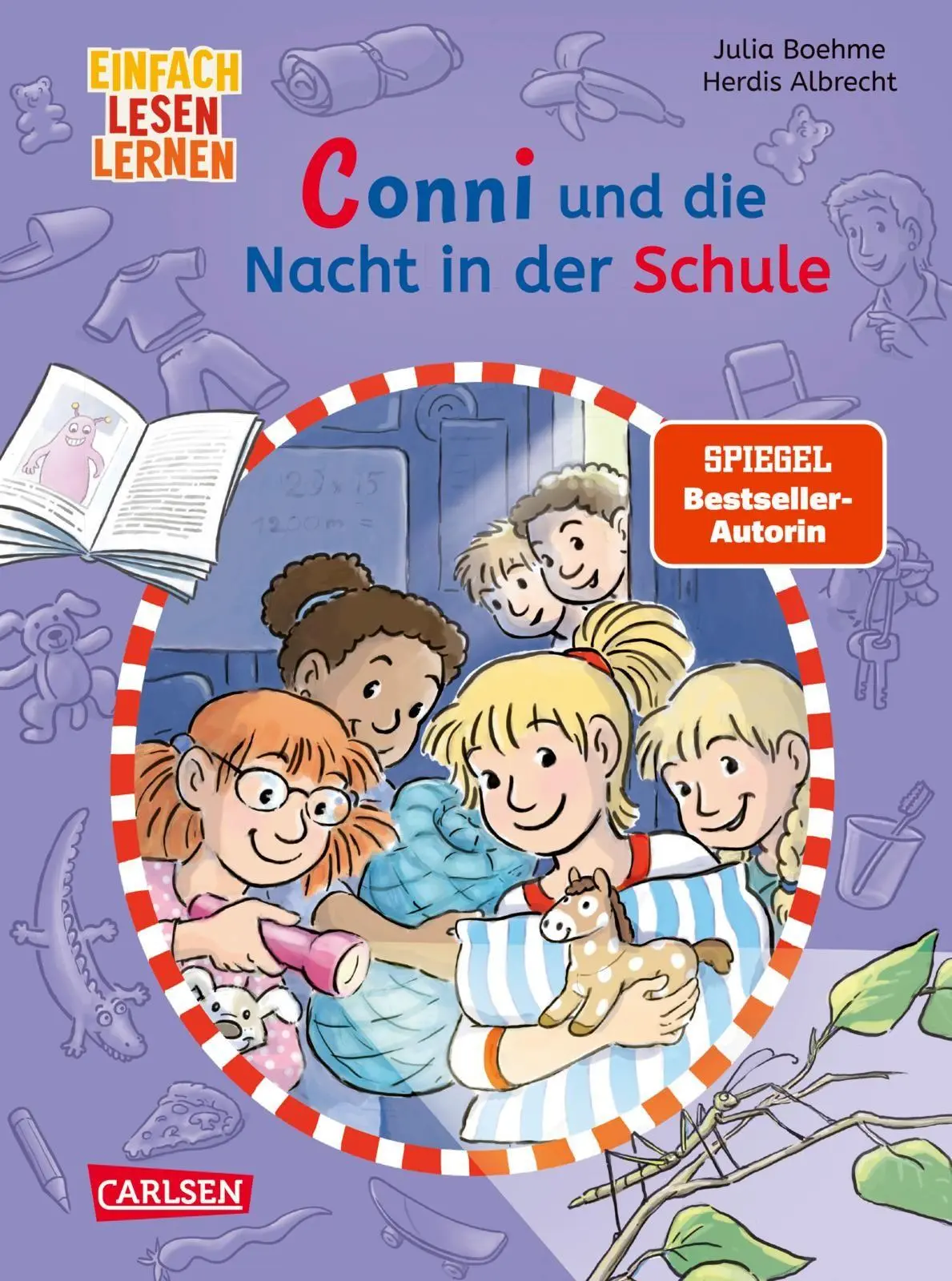 Cover: 9783551691415 | Lesen lernen mit Conni: Conni und die Nacht in der Schule | Boehme