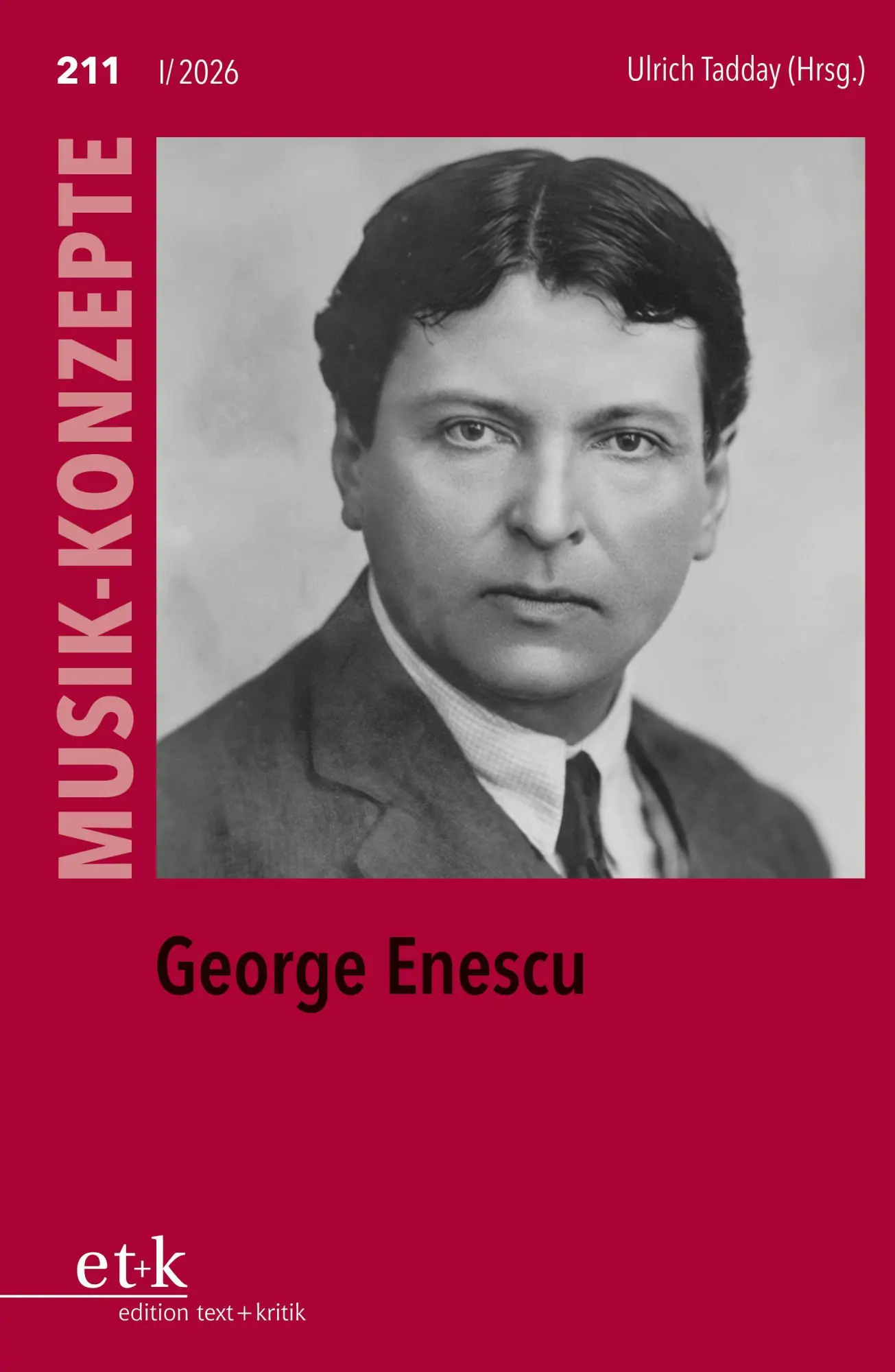 Cover: 9783689301415 | George Enescu | Ulrich Tadday | Taschenbuch | Musik-Konzepte | 120 S.