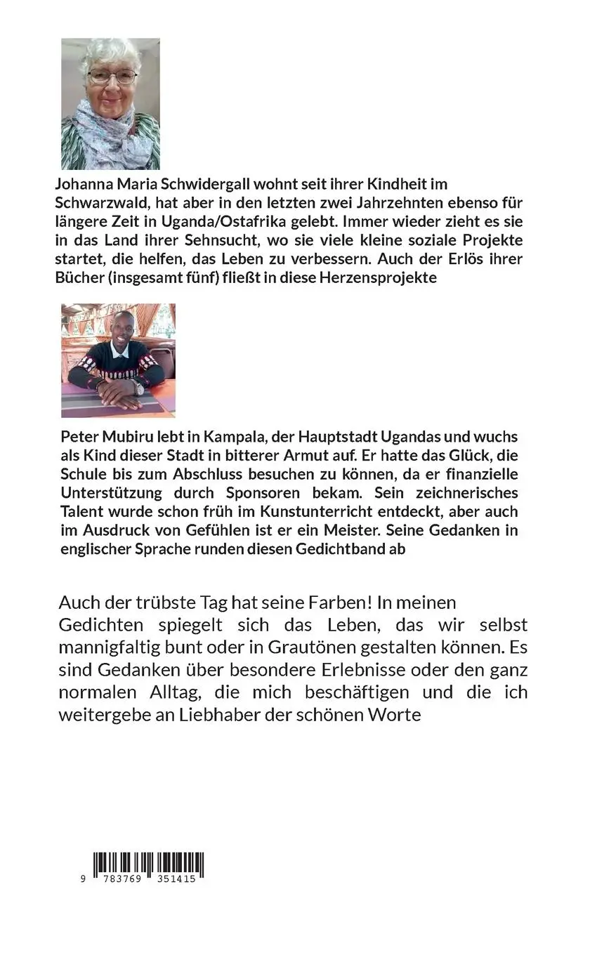 Rückseite: 9783769351415 | Kunterbunt wie meine Träume | Tausend Farben hat mein Tag | Buch
