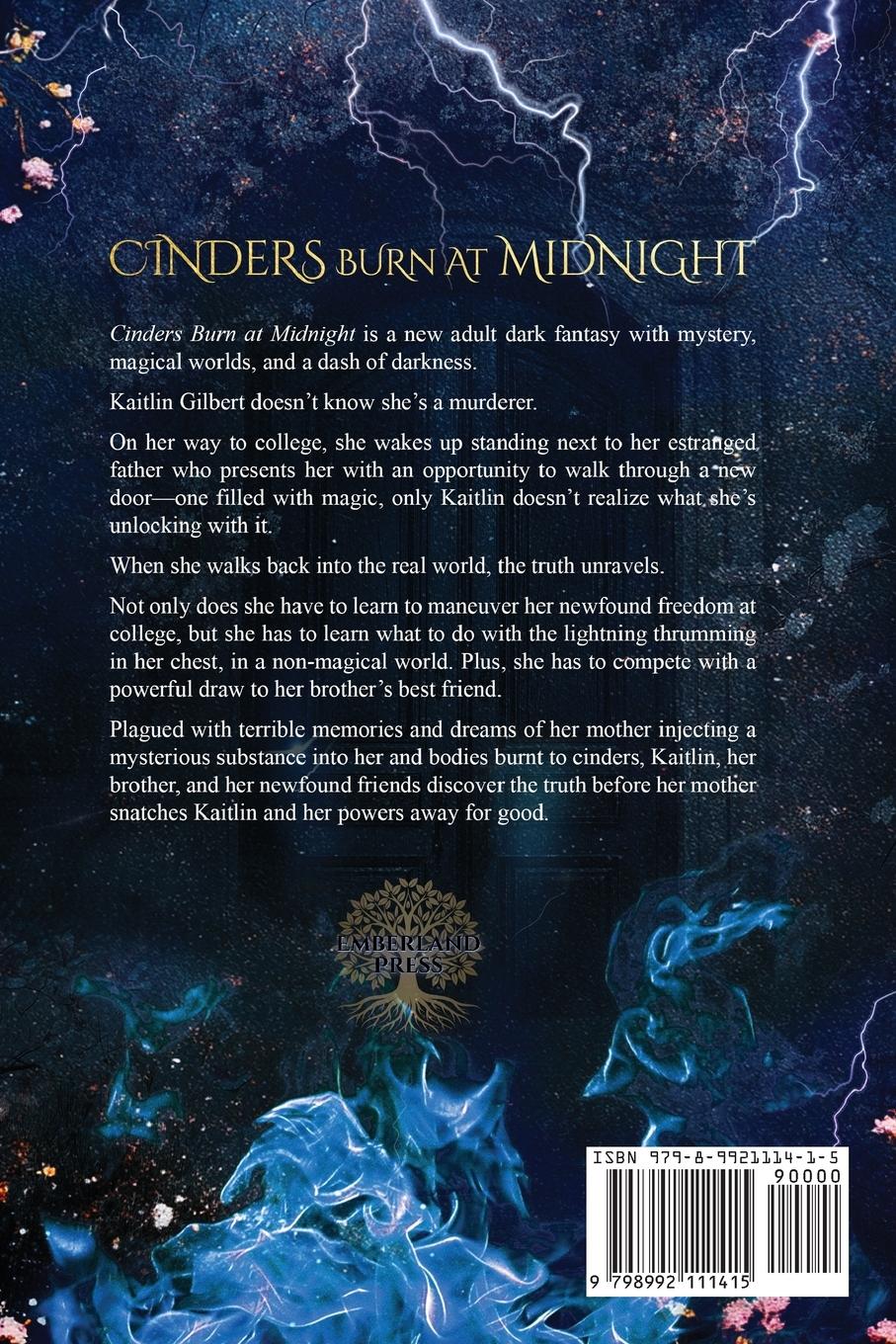 Rückseite: 9798992111415 | Cinders Burn at Midnight | Kara M. Zone | Taschenbuch | Englisch