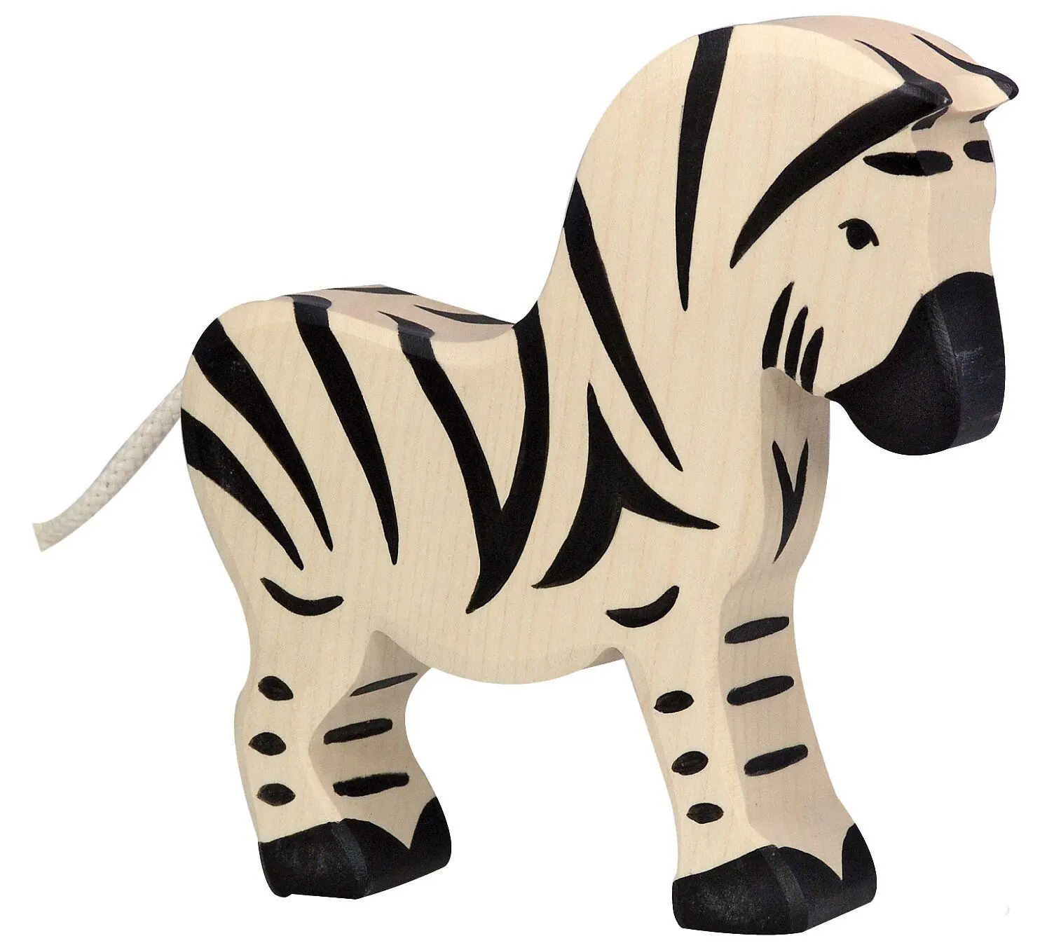 Cover: 4013594801515 | Zebra | ca. 15 x 2,8 x 14 cm, Holz, per Stück | Holztiger | 80151