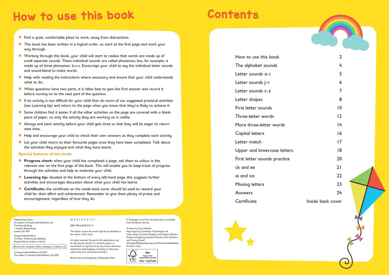 Bild: 9780008151515 | ABC Workbook Ages 3-5 | Ideal for Home Learning | Learning | Buch