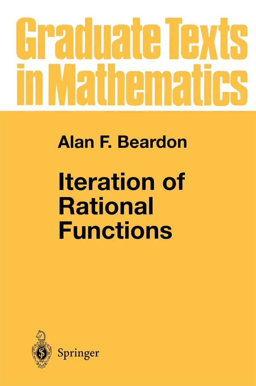 Cover: 9780387951515 | Iteration of Rational Functions | Complex Analytic Dynamical Systems Cover: 9780387951515 | Iteration of Rational Functions | Complex Analytic Dynamical Systems
