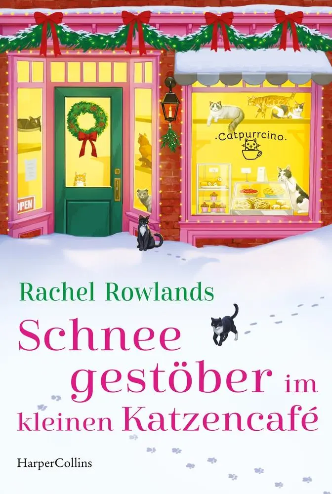 Cover: 9783365011515 | Schneegestöber im kleinen Katzencafé | Rachel Rowlands | Taschenbuch