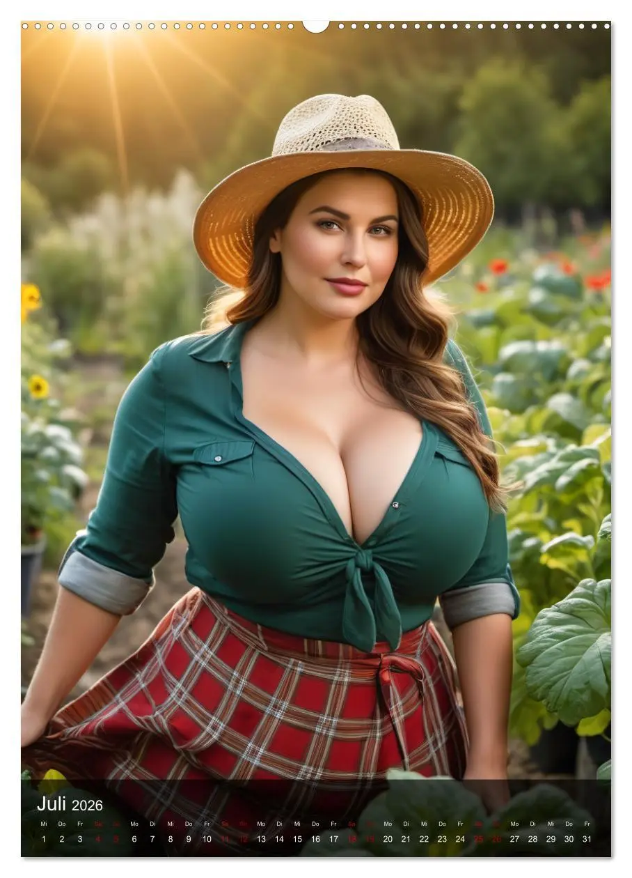 Bild: 9783457251515 | XXL Farm Girls (hochwertiger Premium Wandkalender 2026 DIN A2...