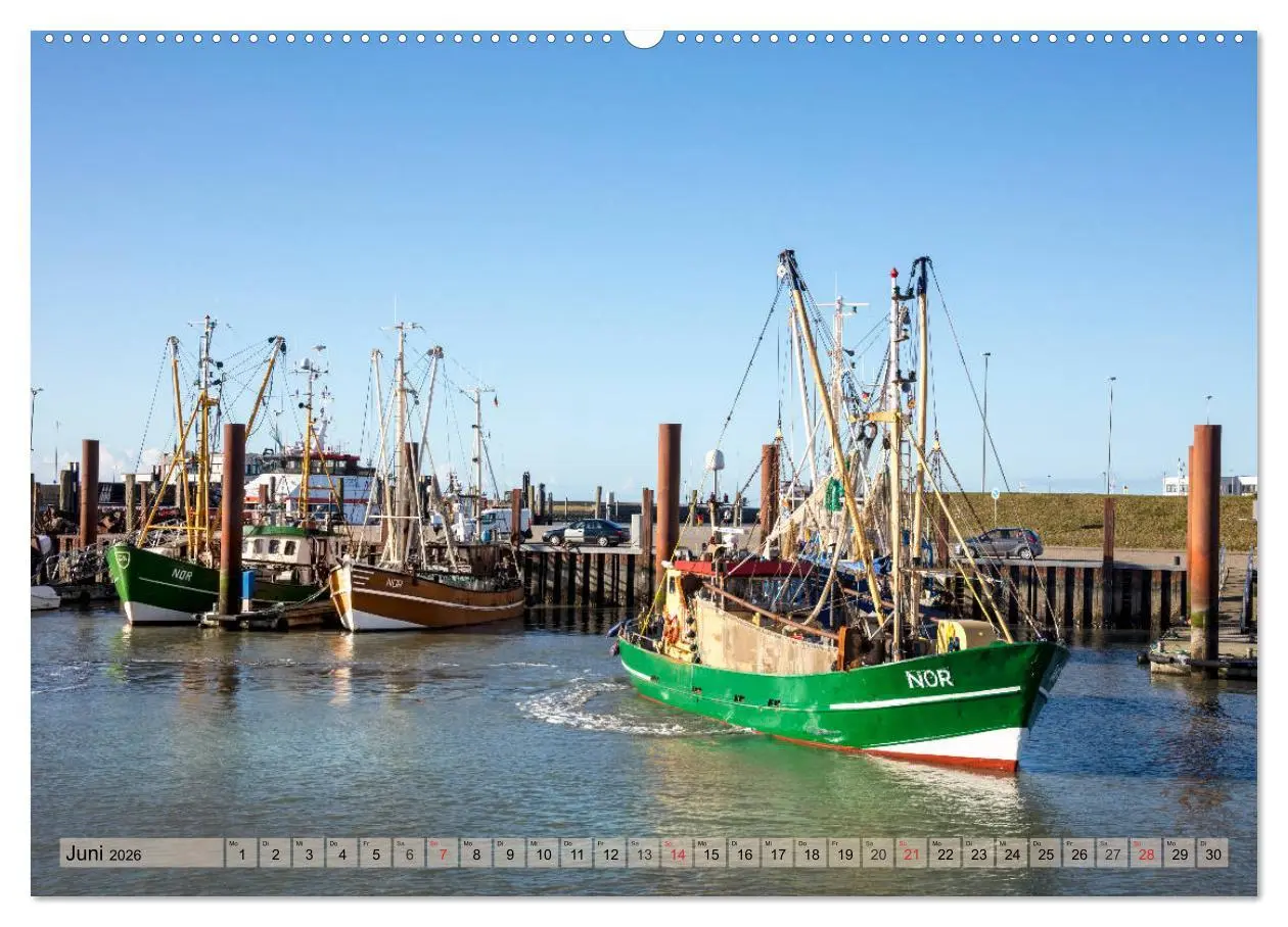 Bild: 9783457701515 | Norddeich Spaziergang vom Hafen bis zum Strand (hochwertiger...