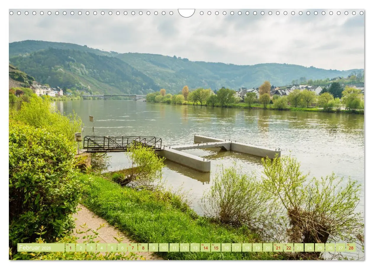 Bild: 9783457871515 | Mosellandschaften (Wandkalender 2026 DIN A3 quer), CALVENDO...