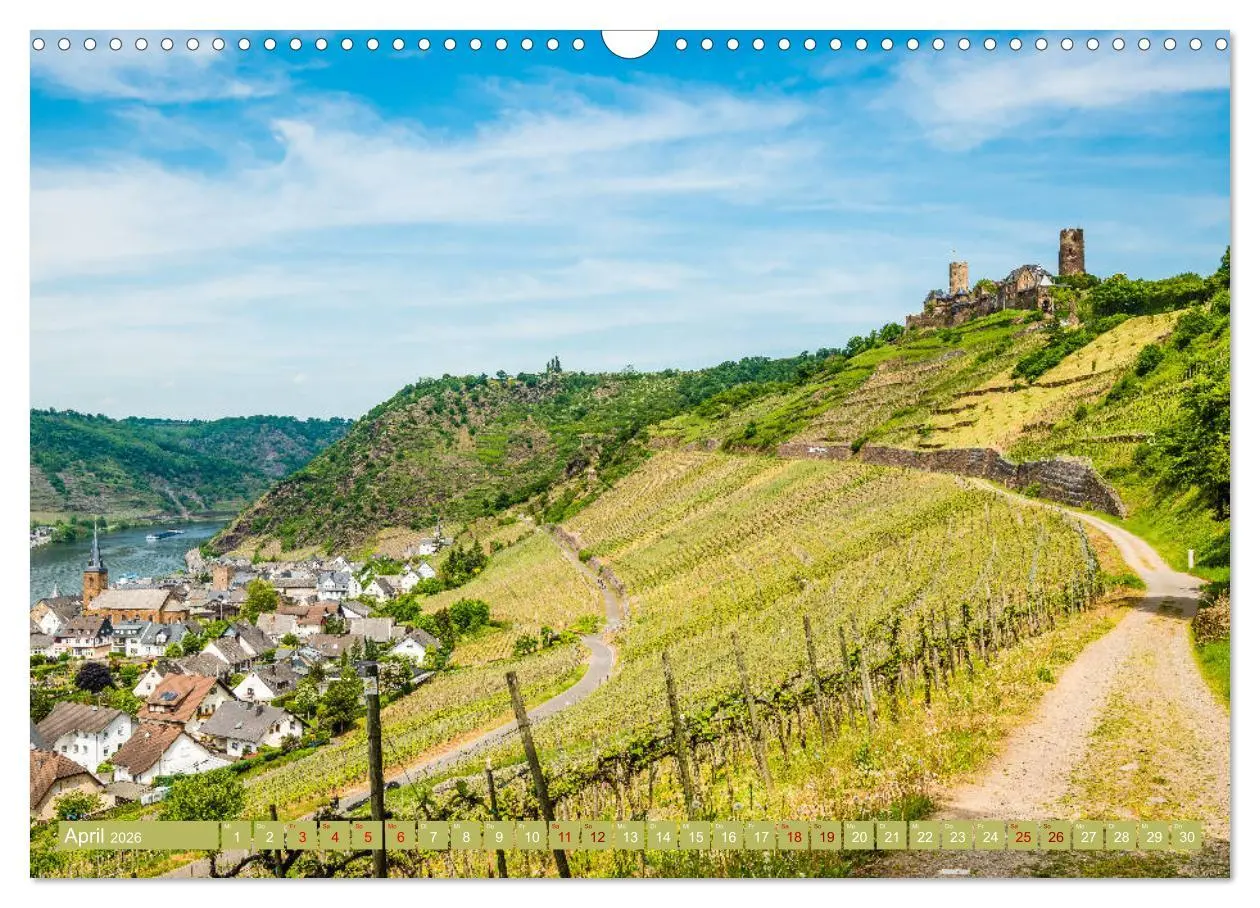Bild: 9783457871515 | Mosellandschaften (Wandkalender 2026 DIN A3 quer), CALVENDO...