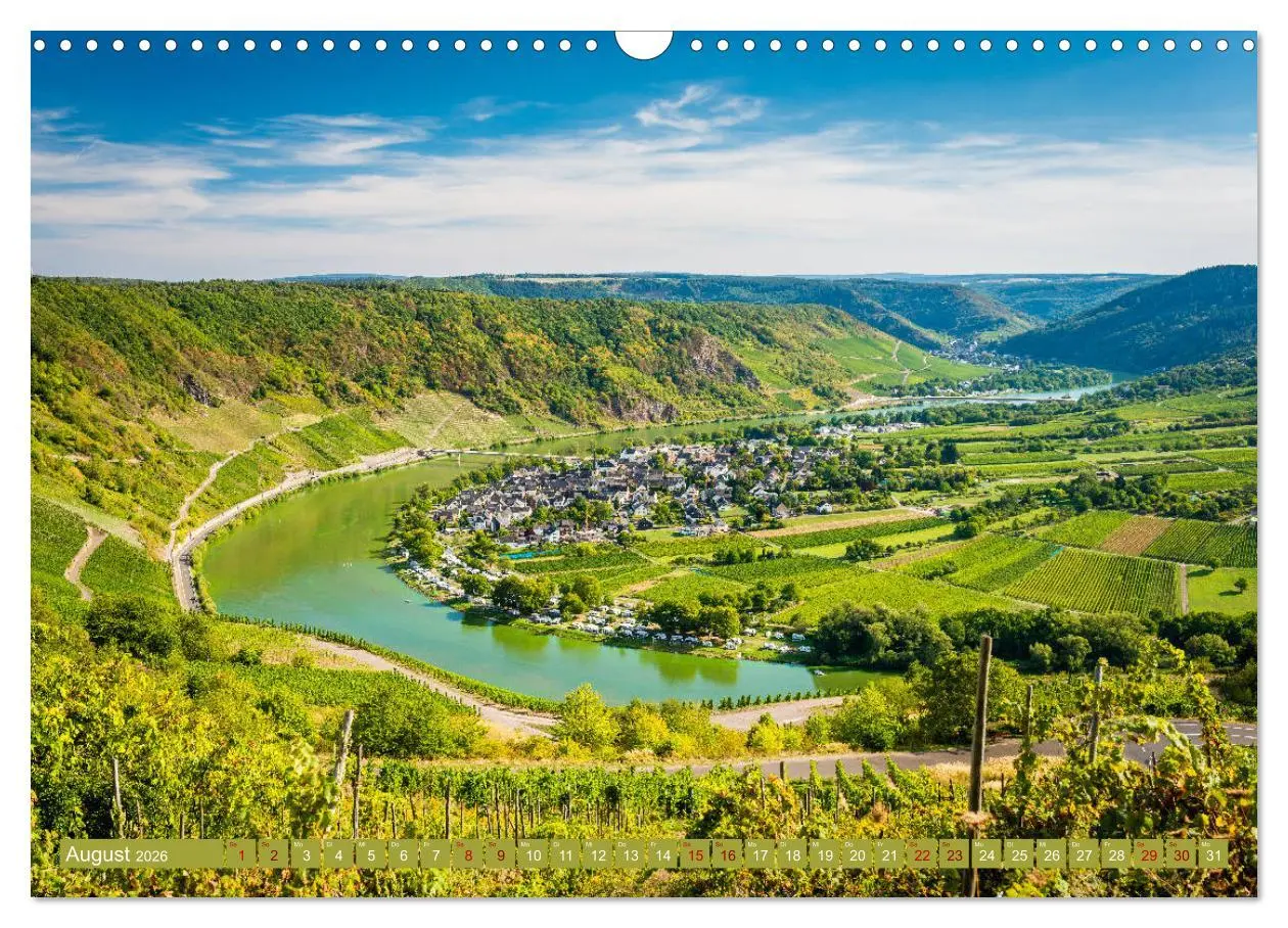 Bild: 9783457871515 | Mosellandschaften (Wandkalender 2026 DIN A3 quer), CALVENDO...