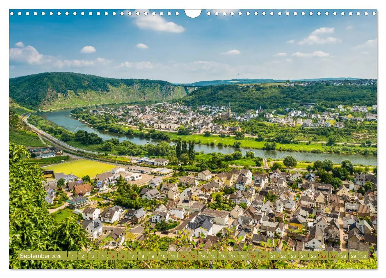 Bild: 9783457871515 | Mosellandschaften (Wandkalender 2026 DIN A3 quer), CALVENDO...
