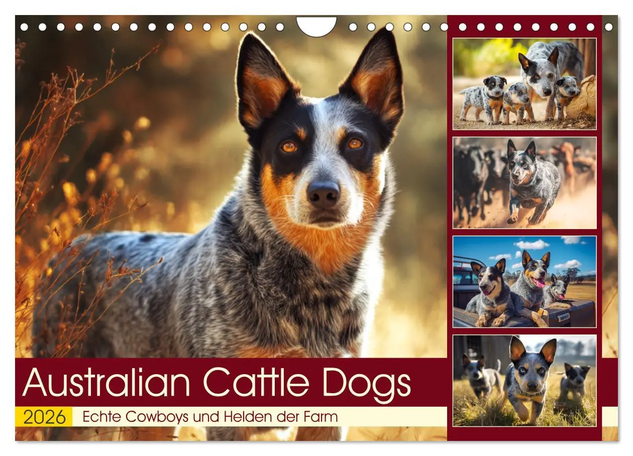 Cover: 9783457941515 | Australian Cattle Dogs. Echte Cowboys und Helden der Farm...