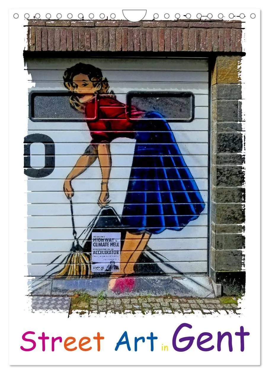 Cover: 9783516271515 | Street Art in Gent (Wandkalender 2026 DIN A4 hoch), CALVENDO...