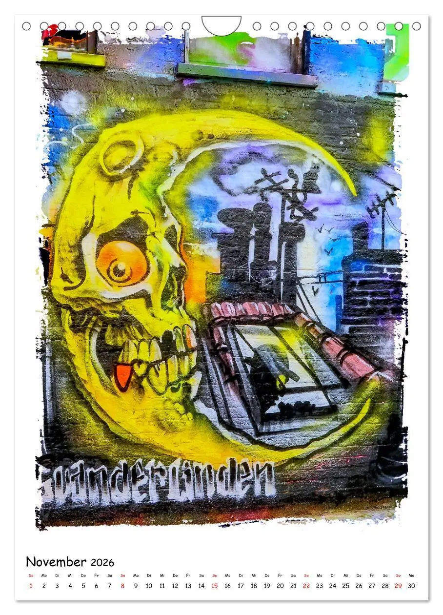 Bild: 9783516271515 | Street Art in Gent (Wandkalender 2026 DIN A4 hoch), CALVENDO...