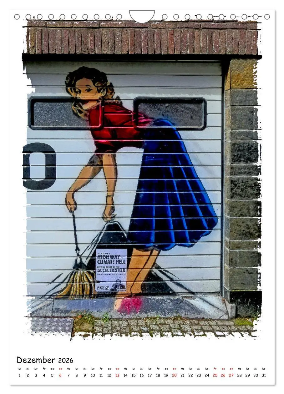 Bild: 9783516271515 | Street Art in Gent (Wandkalender 2026 DIN A4 hoch), CALVENDO...