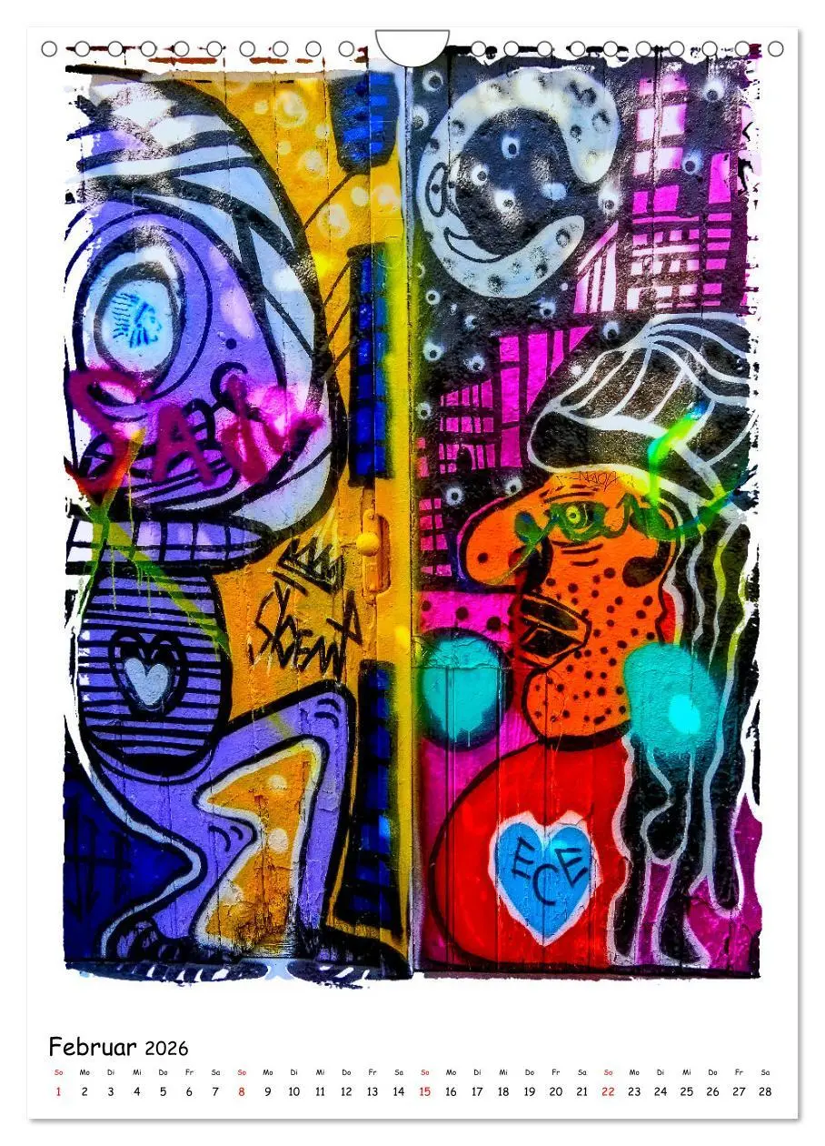 Bild: 9783516271515 | Street Art in Gent (Wandkalender 2026 DIN A4 hoch), CALVENDO...