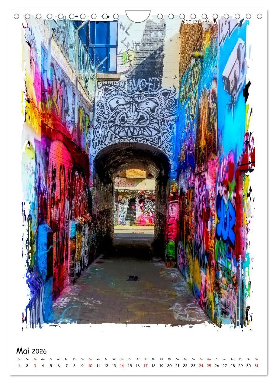 Bild: 9783516271515 | Street Art in Gent (Wandkalender 2026 DIN A4 hoch), CALVENDO...