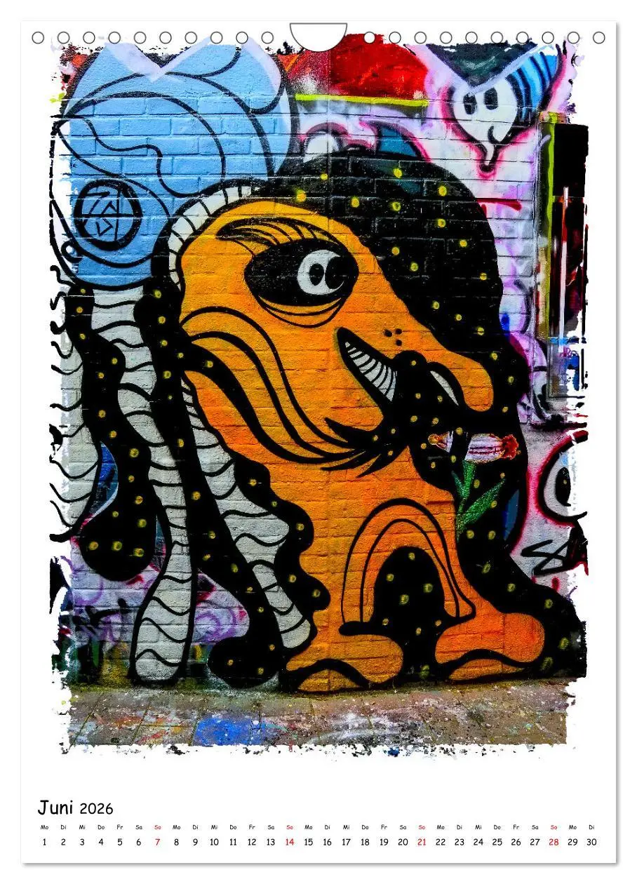 Bild: 9783516271515 | Street Art in Gent (Wandkalender 2026 DIN A4 hoch), CALVENDO...