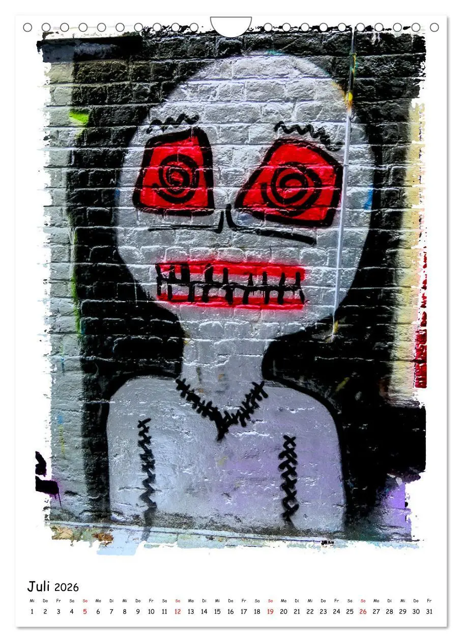 Bild: 9783516271515 | Street Art in Gent (Wandkalender 2026 DIN A4 hoch), CALVENDO...