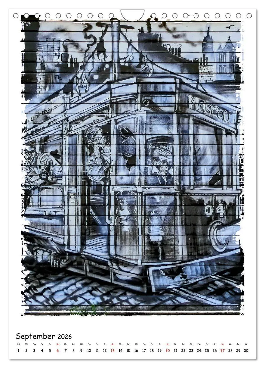 Bild: 9783516271515 | Street Art in Gent (Wandkalender 2026 DIN A4 hoch), CALVENDO...