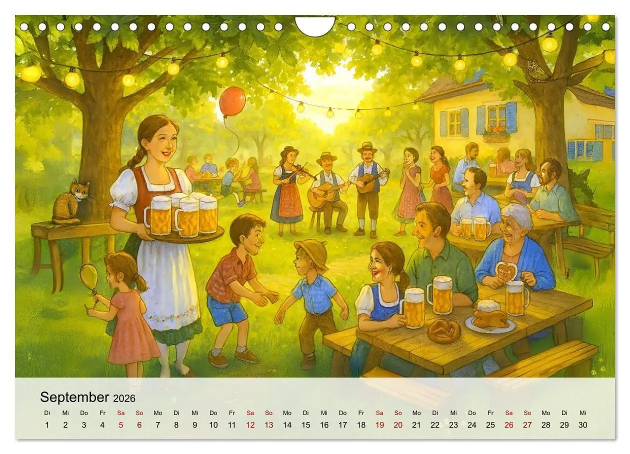 Bild: 9783516651515 | Bayrische Wimmelbilder - Wo Heimat lebendig wird (Wandkalender 2026...