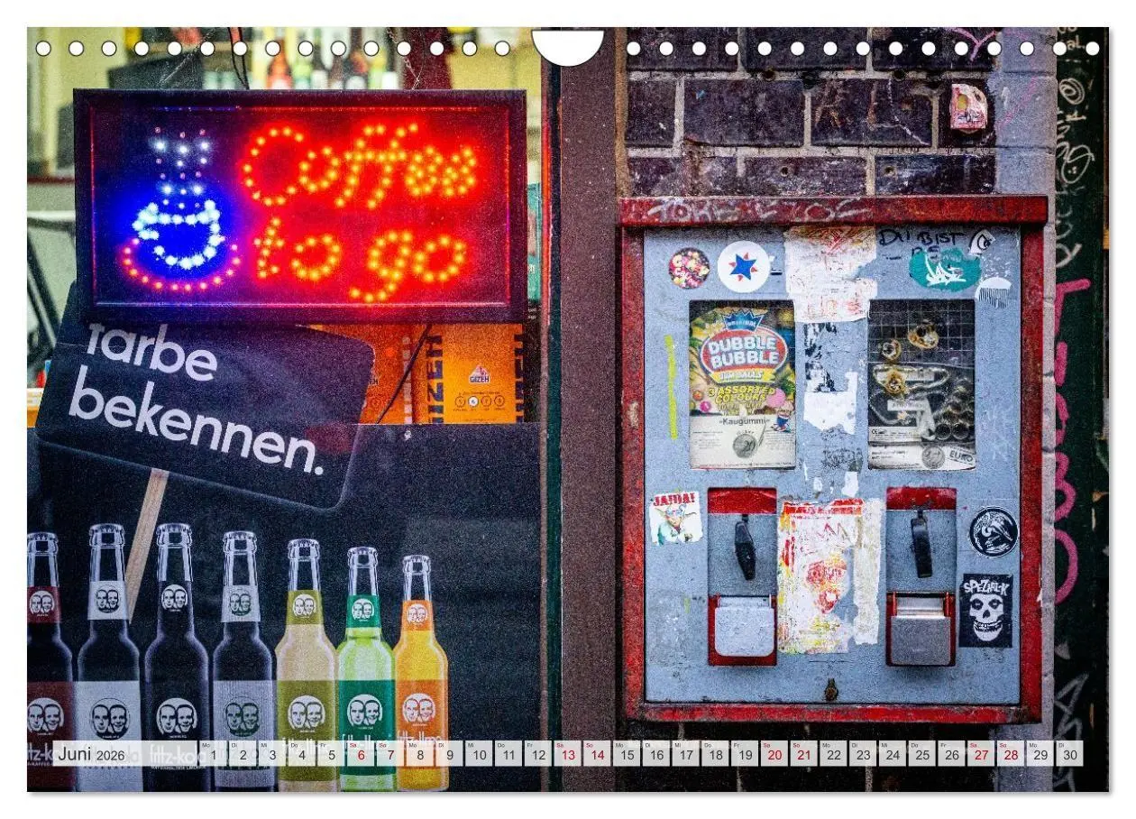 Bild: 9783516721515 | Buntes Hamburg (Wandkalender 2026 DIN A4 quer), CALVENDO...