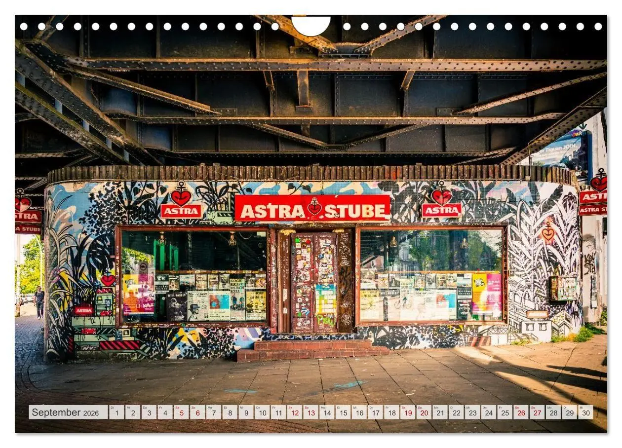 Bild: 9783516721515 | Buntes Hamburg (Wandkalender 2026 DIN A4 quer), CALVENDO...