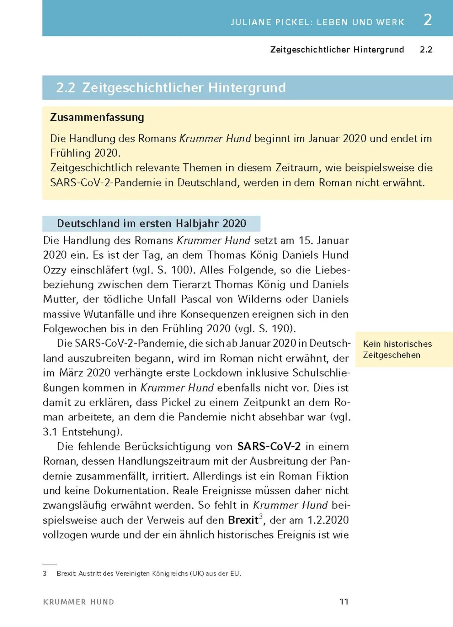 Bild: 9783804431515 | Krummer Hund von Juliane Pickel - Textanalyse und Interpretation