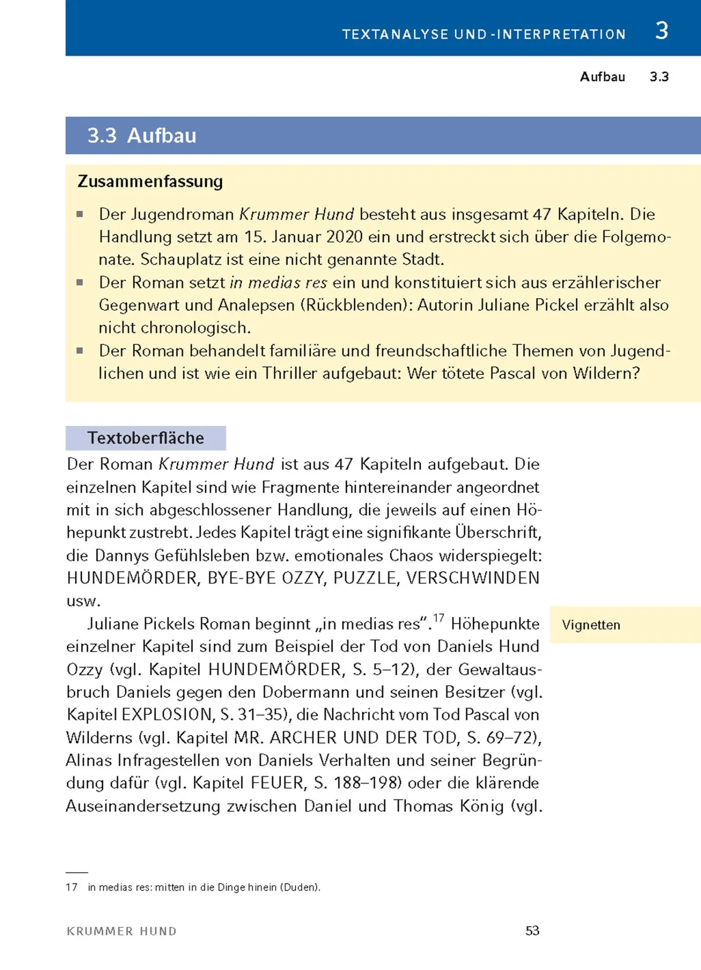Bild: 9783804431515 | Krummer Hund von Juliane Pickel - Textanalyse und Interpretation
