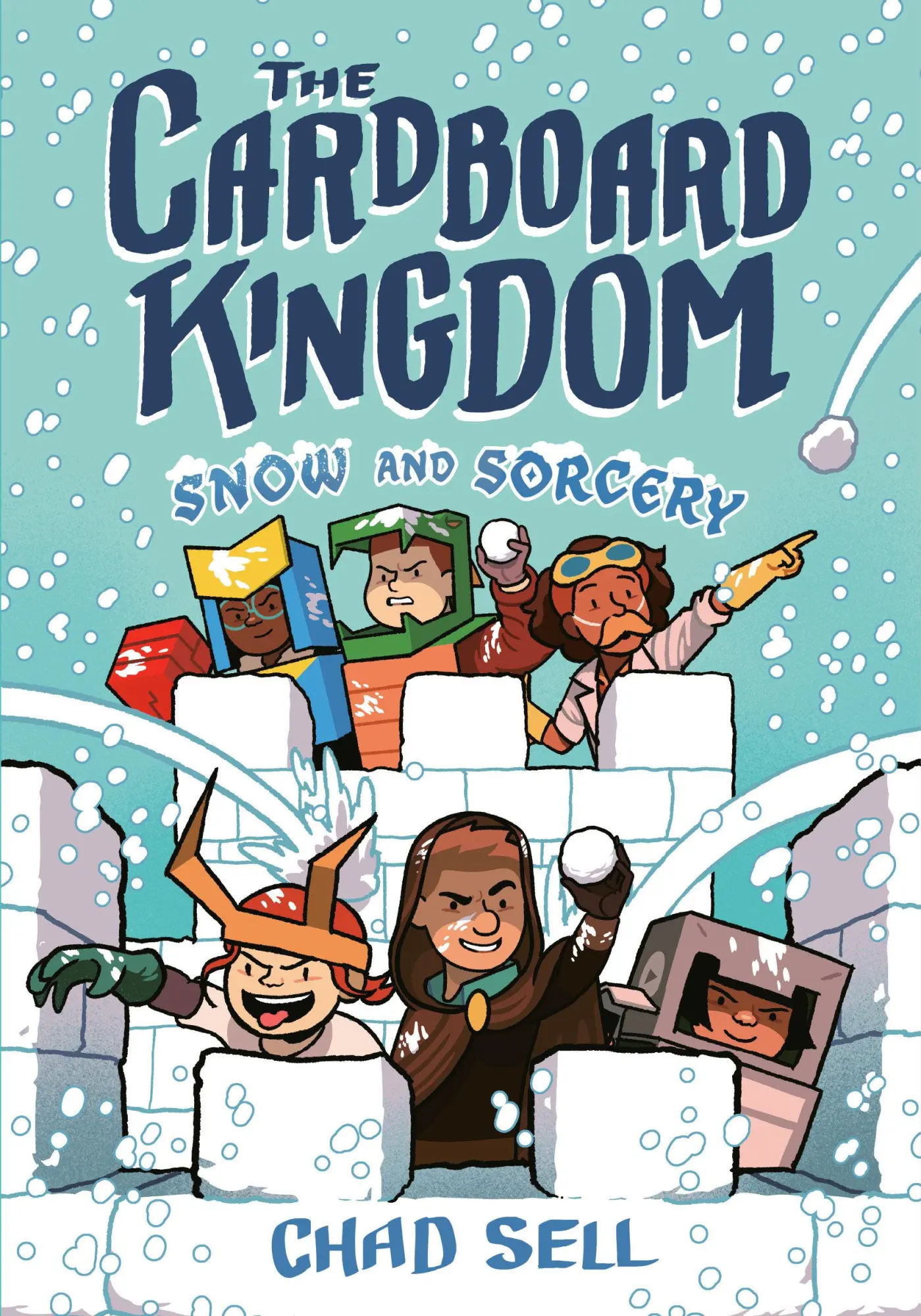 Cover: 9780593481615 | The Cardboard Kingdom #3: Snow and Sorcery | (A Graphic Novel) | Sell