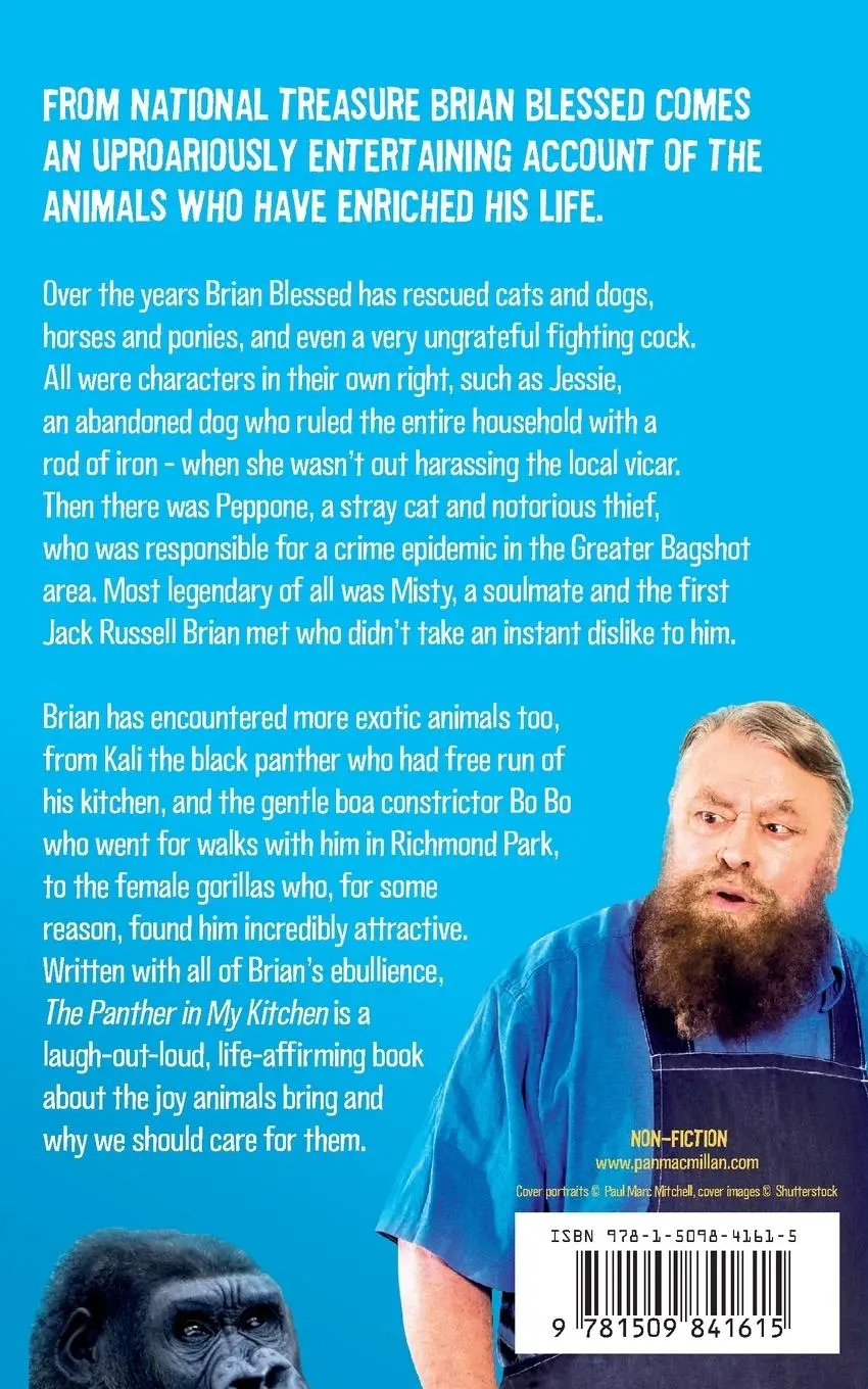Rückseite: 9781509841615 | The Panther In My Kitchen | My Wild Life With Animals | Brian Blessed