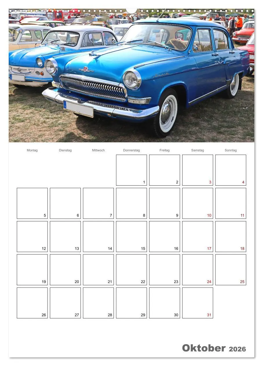 Bild: 9783516401615 | Ost-Oldtimer in Magdeburg (Wandkalender 2026 DIN A2 hoch), CALVENDO...