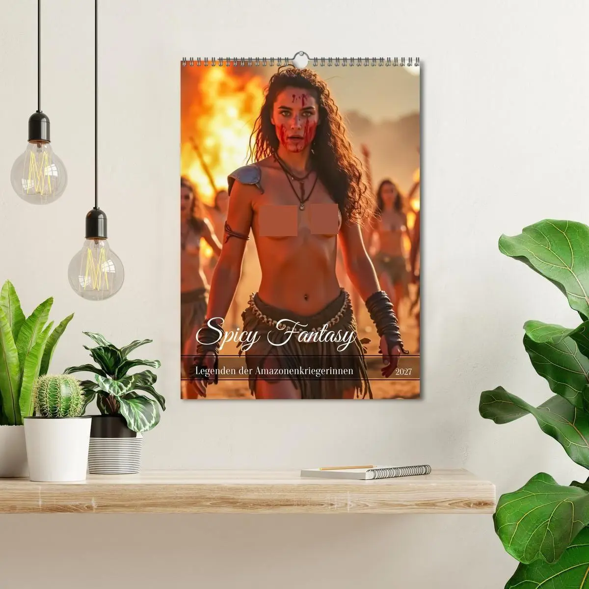 Bild: 9783516951615 | Spicy Fantasy - Legenden der Amazonenkriegerinnen (Wandkalender...