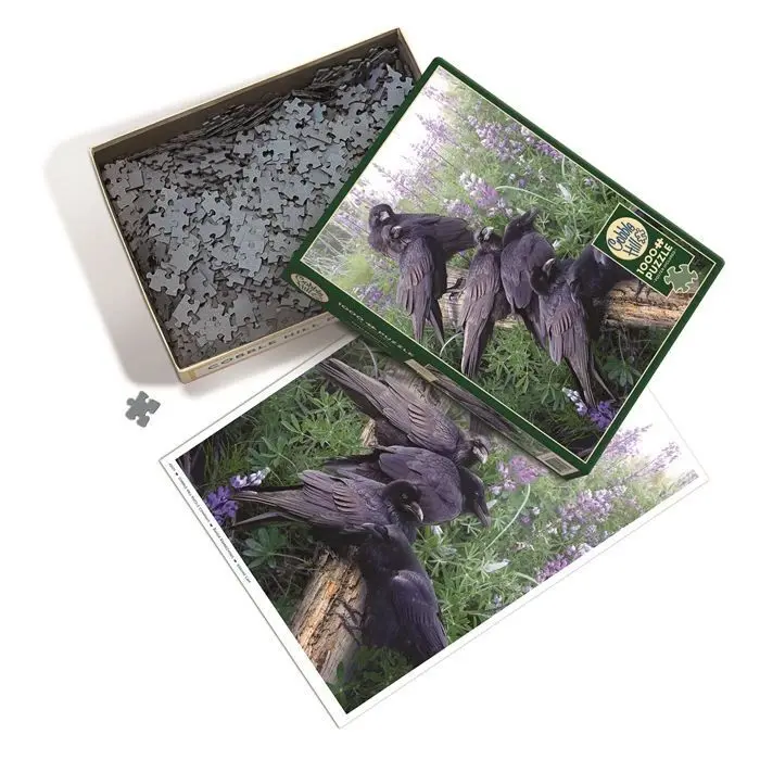 Bild: 625012401715 | COBBLE HILL PUZZLES - Raben-Rendezvous 1000 Teile | Spiel | In Karton