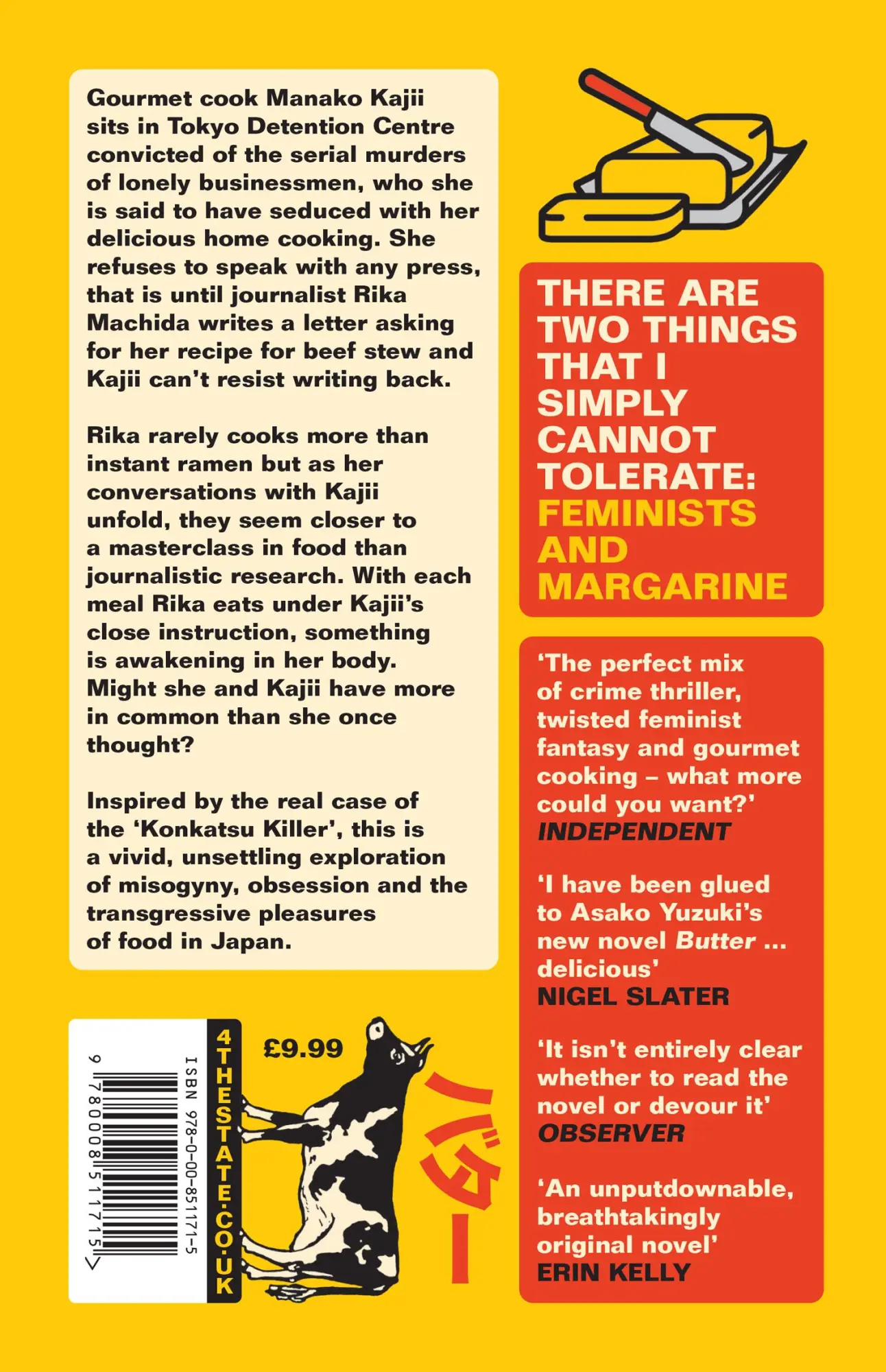Rückseite: 9780008511715 | Butter | Asako Yuzuki | Taschenbuch | 464 S. | Englisch | 2025