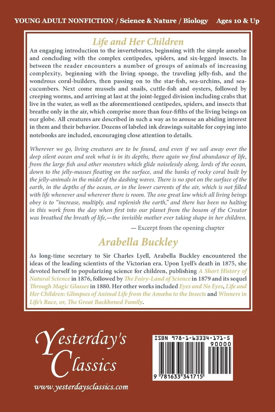 Rückseite: 9781633341715 | Life and Her Children | Arabella B. Buckley | Taschenbuch | Englisch