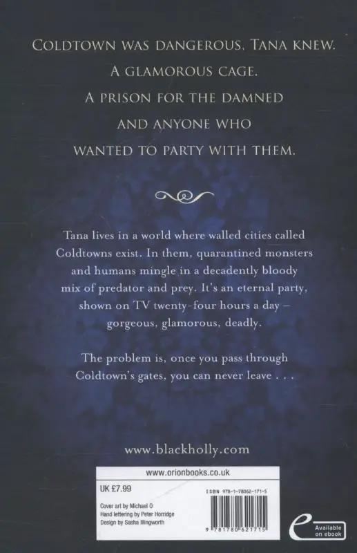 Rückseite: 9781780621715 | The Coldest Girl in Coldtown | Holly Black | Taschenbuch | 422 S.