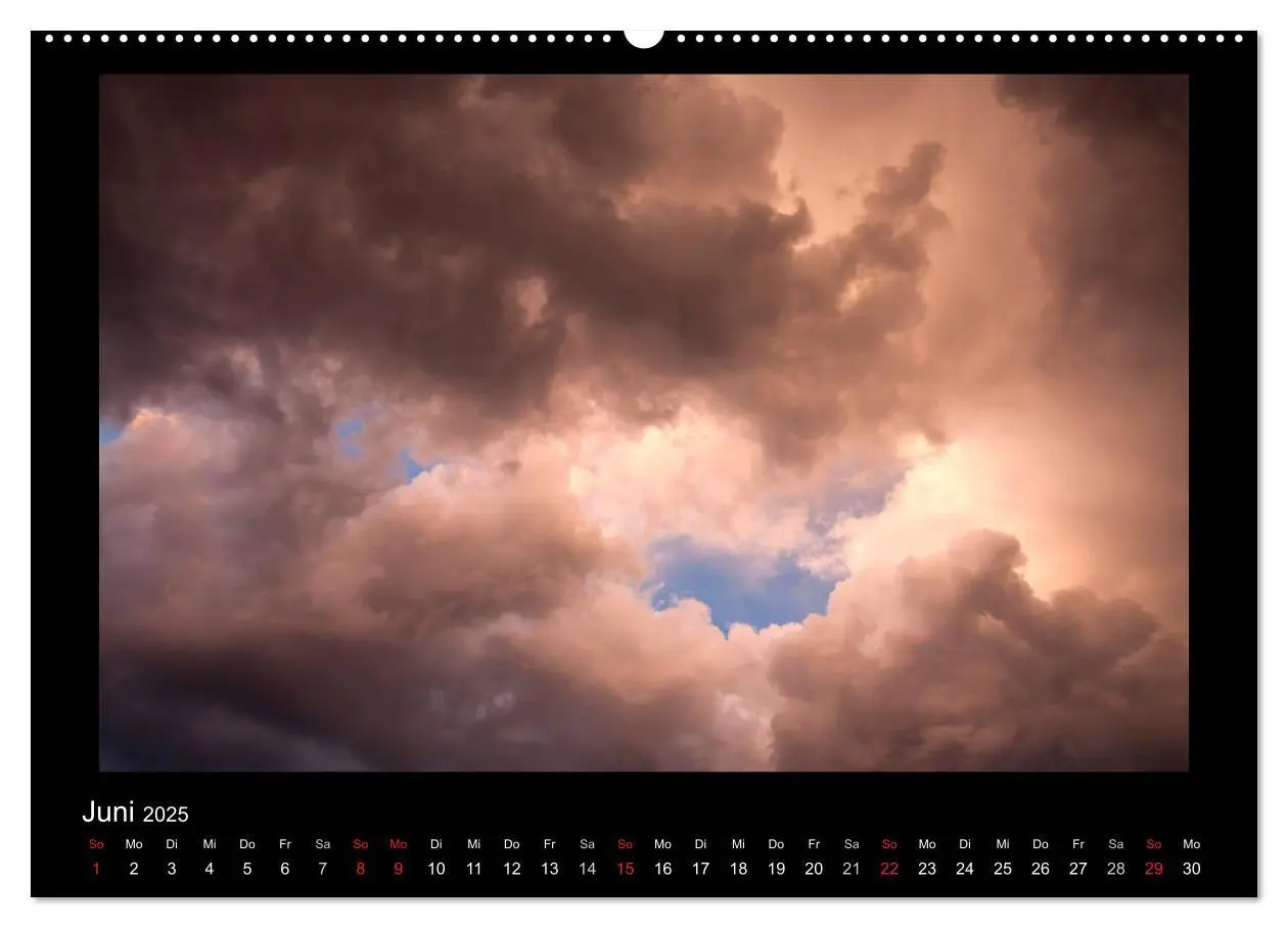 Bild: 9783435831715 | Wolkenbilder (hochwertiger Premium Wandkalender 2025 DIN A2 quer),...