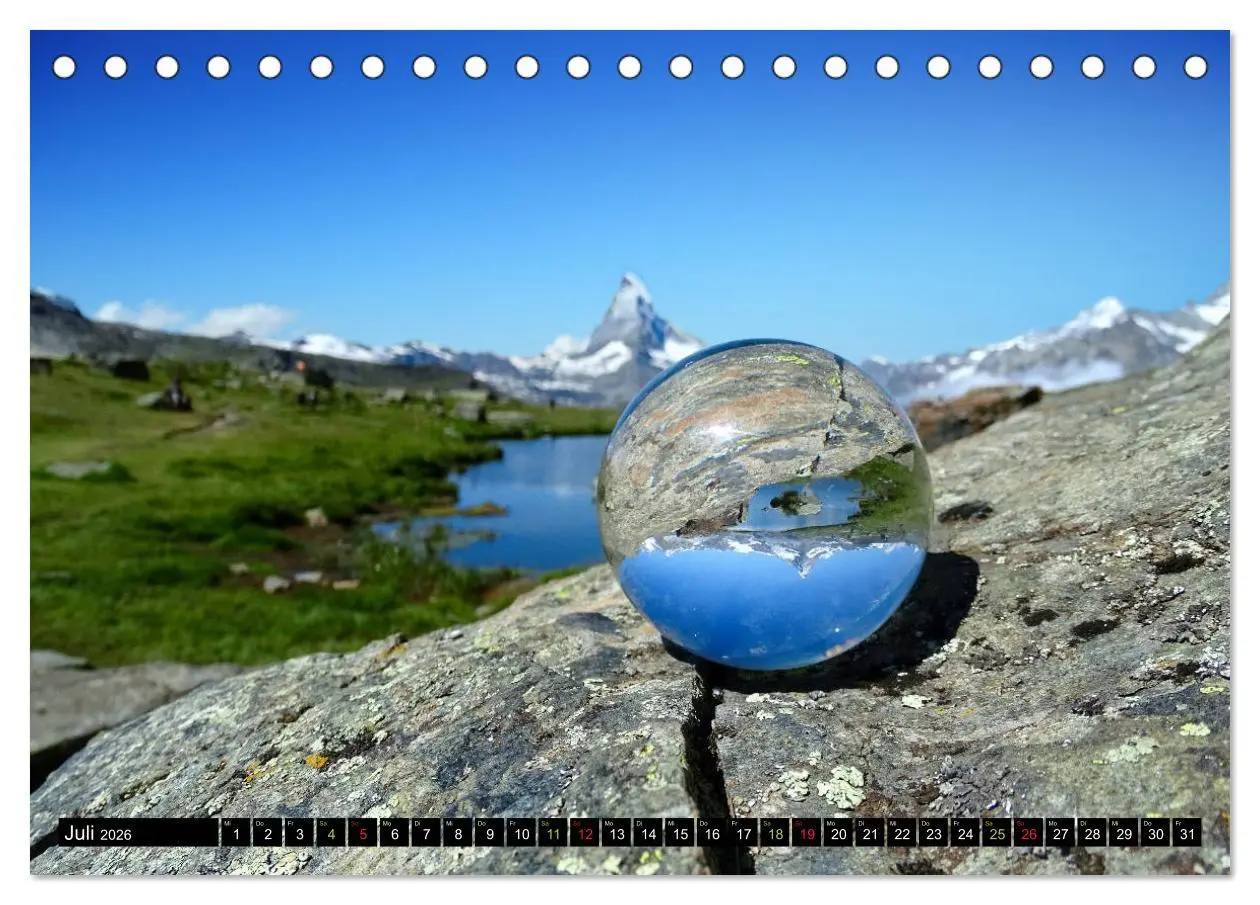 Bild: 9783457781715 | Und ewig lockt das Matterhorn (Tischkalender 2026 DIN A5 quer),...