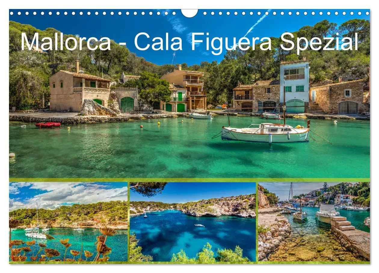 Cover: 9783457851715 | Mallorca - Cala Figuera Spezial (Wandkalender 2026 DIN A3 quer),...