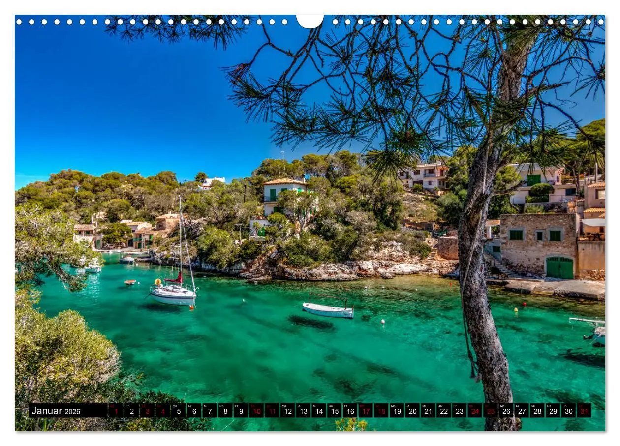 Bild: 9783457851715 | Mallorca - Cala Figuera Spezial (Wandkalender 2026 DIN A3 quer),...