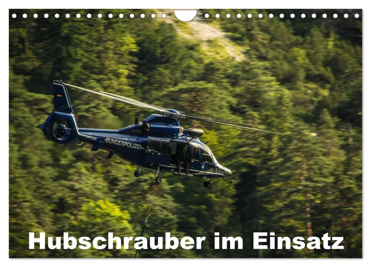 Cover: 9783516181715 | Hubschrauber im Einsatz (Wandkalender 2026 DIN A4 quer), CALVENDO...