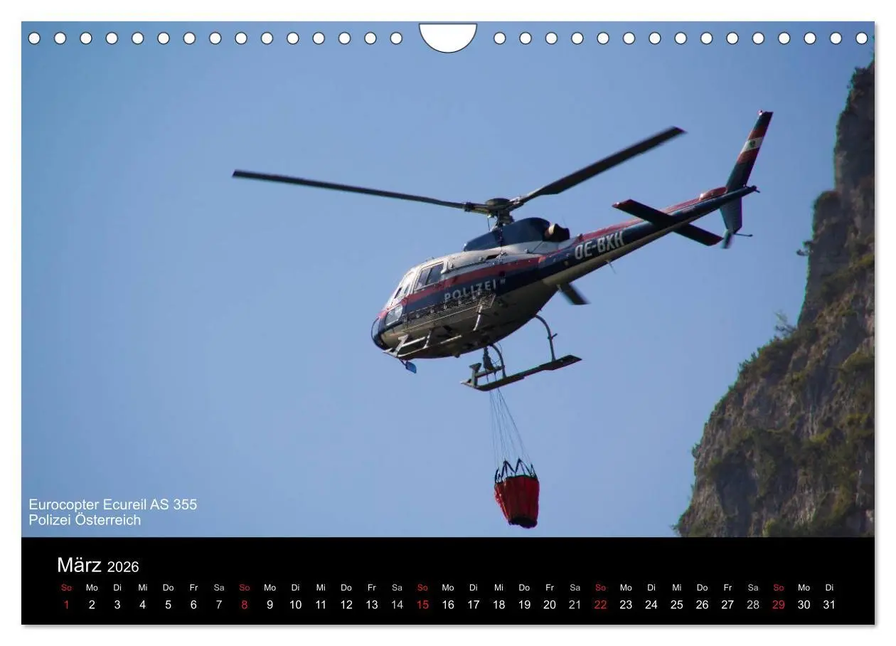 Bild: 9783516181715 | Hubschrauber im Einsatz (Wandkalender 2026 DIN A4 quer), CALVENDO...