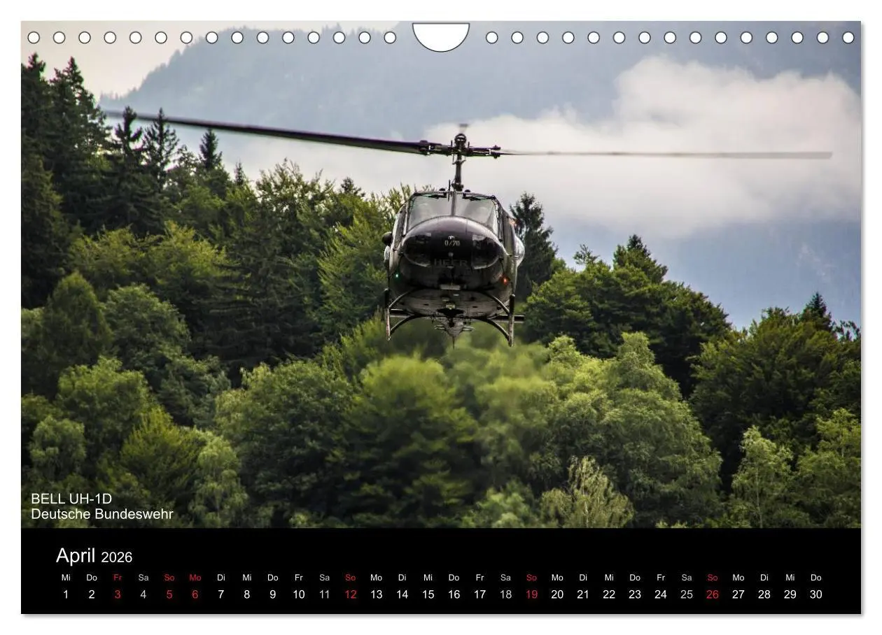 Bild: 9783516181715 | Hubschrauber im Einsatz (Wandkalender 2026 DIN A4 quer), CALVENDO...